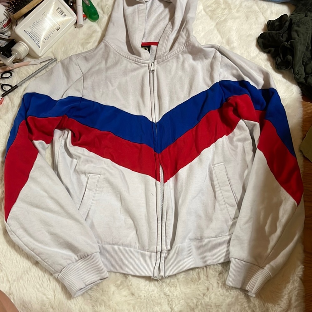Zip up sweatshirt
